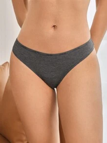 Ocili Leisure 3pcs/Pack Women's Low Waist Brazilian Style Panties - Multicolor - View 7