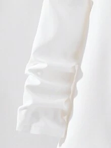 SHEIN Leap Crew 2 件套青少年男孩休闲学院风舒适时尚简约实用柔软长袖西装外套和短裤套装，适合春季、夏季、秋季、日常穿着、户外玩耍、学校、街头摄影、派对、居家休闲 - 彩色 - 查看 6
