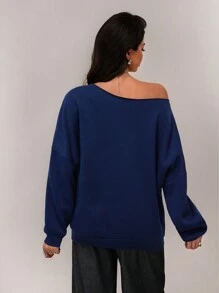Forever 21 Xuân & Hè Nữ Ngày lễ tình nhân/Thanh lịch/Thường ngày/Cổ điển/Lễ hội/Hòa nhạc đồng quê/Bữa sáng muộn/Về nhà/Lễ Phục sinh/Khách/Tiệc trà/Cơ bản/Phụ nữ tham dự hòa nhạc/Dạ hội/Đám cưới/Lễ hội Rave/Trang trọng/Phong cách phương Tây/Cocktail/Câu lạc bộ/Mùa xuân/Sinh nhật/Dễ thương/Sang trọng/Đi chơi/Kỳ nghỉ/Văn phòng/Sân bay/Phong cách những năm 2000/Thời trang đường phố/Trễ vai/Họa tiết gấu/Áo nỉ xanh - Màu xanh lam - Xem 2