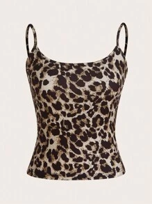 SHEIN EZwear 女士休闲简约日常背心 - 彩色 - 查看 7