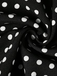 DreamSkyne Plus Size Summer Casual Minimal Fashion Dress, For Everyday Wear - Black and White - View 5