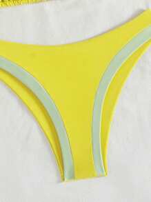 SHEIN Swim Summer Spring Vacation Outfits Woman Bikinis - Multicolor - View 3