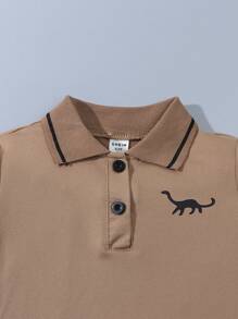 2 pièces/Set Tenue d'été à la mode pour jeune garçon, ensemble t-shirt à manches courtes et short, nouveaux vêtements pour enfants 2024