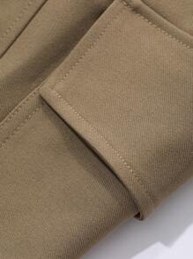 DAZY Plain-Colored Khaki Men's Suit Pants, Suitable For Commuting, Spring/Summer