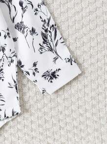 Souflis Souflis 3 件套男婴绅士风西装外套、背心和长袖衬衫套装，秋冬 - 黑色 - 查看 3