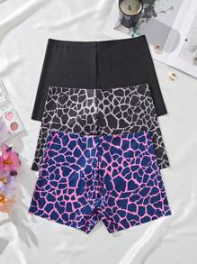3 Stücke Set Damen nahtlose Slips, einfach & modisch, für den täglichen Gebrauch