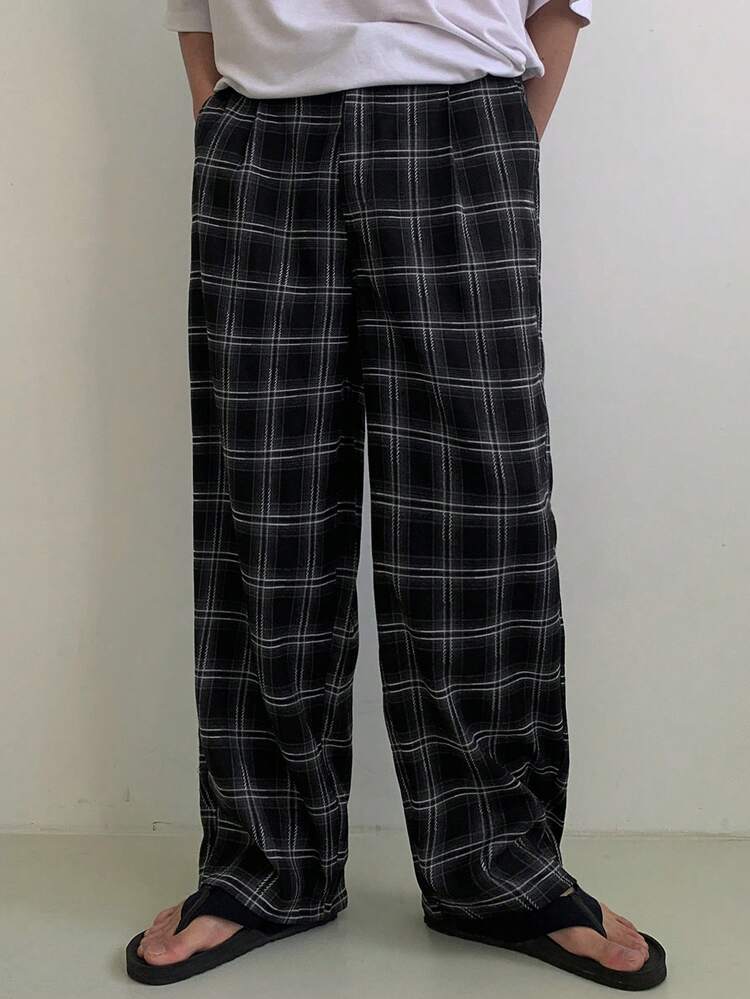 Men's Multi-Color Casual Simple Elegant Pants, Everyday Wear For Spring