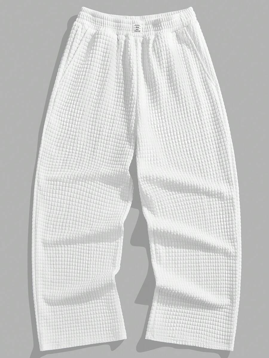 Manfinity RelaxMax 男士纯色休闲舒适运动裤，日常穿着