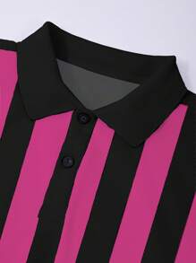 Manfinity Dauomo 男士休闲短袖 Polo 衫，简约时尚，适合日常穿着 - 彩色 - 查看 6