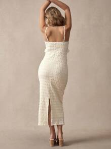 Boho Mama Vestido de tubo de color liso y texturado con diseño de sirena elegante para mujeres embarazadas, vestido de maternidad para vacaciones