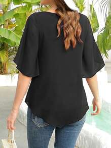 INAWLY Damen einfache Mode Lässig Tagesbluse