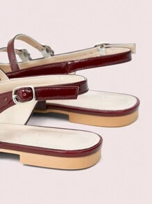 CUCCOO DOLLMOD Mocasines planos casuales con decoración de lazo, estilo de chica escolar japonesa para mujeres