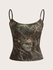 SHEIN EZwear 女士休闲简约日常背心 - 彩色 - 查看 5