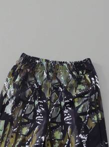Baby Mädchen Kleinkind 0-3J Straßen Mode Camouflage Cargohose Crop Top Jersey Outfit