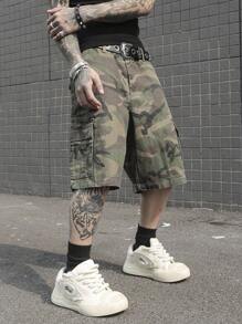 PAVTROS 男士休闲牛仔短裤，简约时尚，适合日常穿着