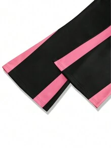 Manfinity EMRG Men's Slogan Print Short Sleeve T-Shirt And Pants Set Streetwear Set Men