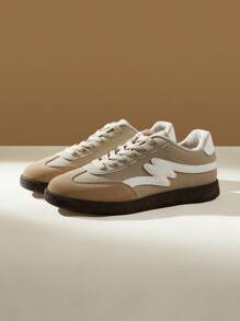 CUCCOO EASI 2024 新款女士复古休闲运动鞋平底白鞋春季 - 彩色 - 查看 4