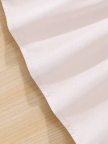 2pcs Tween Girls Ruffled Sleeveless Dress With Hat And Waist Rope, Elegant Spring/Summer Dress - Beige - View 4