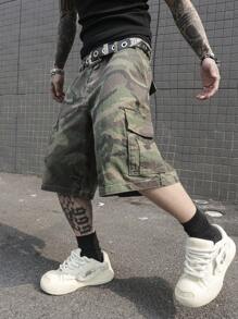 PAVTROS 男士休闲牛仔短裤，简约时尚，适合日常穿着