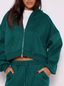 MUSERA Pantalón de chándal de pierna ancha con detalle de bolsillo, para vacaciones, aeropuerto y uso casual en invierno - Agua verde azul - Ver 5