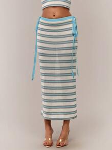 SHEIN Forever 21 女士针织裙，休闲日常穿着 - 彩色 - 查看 3