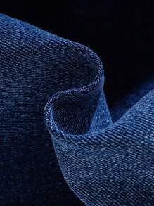 Tween Boys' Casual Simple All-Match Versatile Distressed Cat Whisker Elastic Waist Slim Fit Jeans, Comfortable Essential Streetwear Denim Pants For Daily Wear 2025 New Collection - Medium Wash - View 7