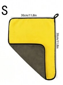 3 件装 30*30Cm/30*40Cm/30*60Cm 强吸水双面清洁巾 加厚易清洗 - 黃色 - 查看 7