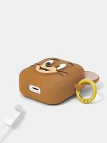 TOM & JERRY X SHEIN 可爱卡通动物形状耳机套 - 彩色 - 查看 8