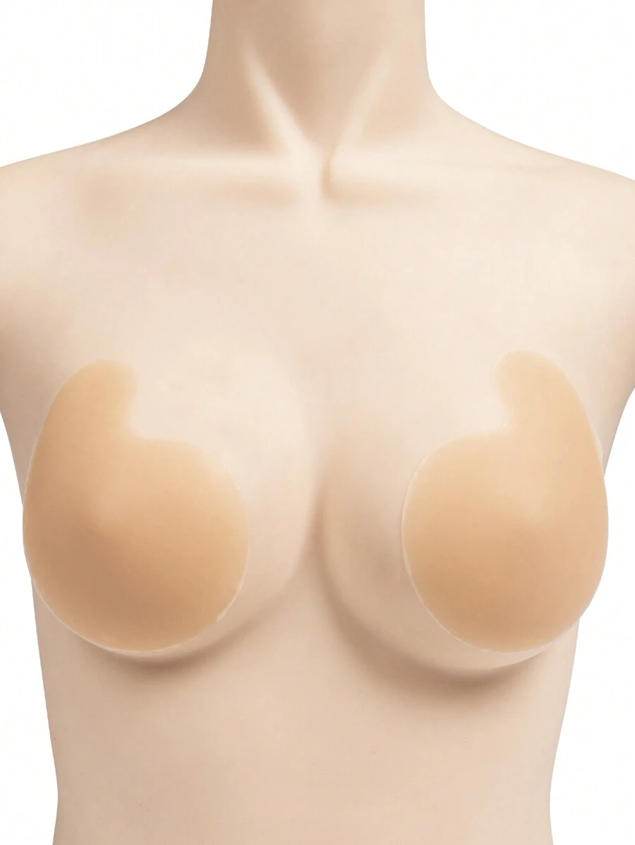 1 Pair Women's Simple Fashion Casual Daily Breast Lift Tape - Almond - View 1