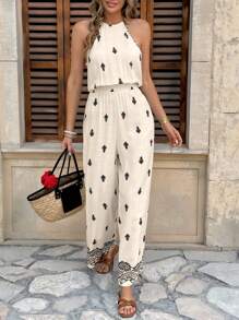 Serisse 女士简约时尚休闲日常连体裤 - 彩色 - 查看 3