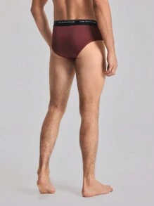 2 件装休闲时尚男士三角裤 - 彩色 - 查看 3