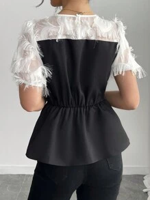 Chiquease Women's Casual Simple Fashion Blouse, Everyday Wear