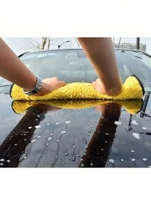 3 件装 30*30Cm/30*40Cm/30*60Cm 强吸水双面清洁巾 加厚易清洗 - 黃色 - 查看 3