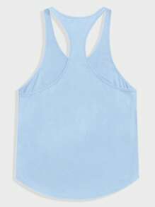 Manfinity Homme Top imprimé tricoté, décontracté et élégant pour le port quotidien - Bleu azur - Voir 2