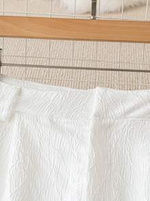 Calvaya Elegant Traditional Chinese Style Jacquard Wide Leg Pants