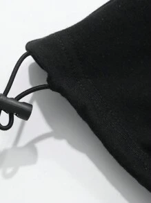 FRIFUL Women's Casual Drawstring Shoulder Decorative Hem Comfortable Versatile Sleeveless Midi Dress, Street Style Sundress