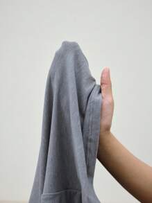 BizChic Grey High Neck T-Shirt Base Layer, Commute Wear For Women, New Year Party, Valentine's Day Date Outfit
