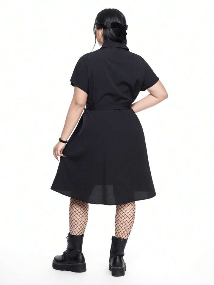 Our Goth Plus Size Women Spring Break Concert Outfit Rave Outfits