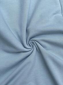 SHEIN Pantalones de maternidad con ajuste en la cintura y lazo abotonado, pantalones entallados hasta el tobillo