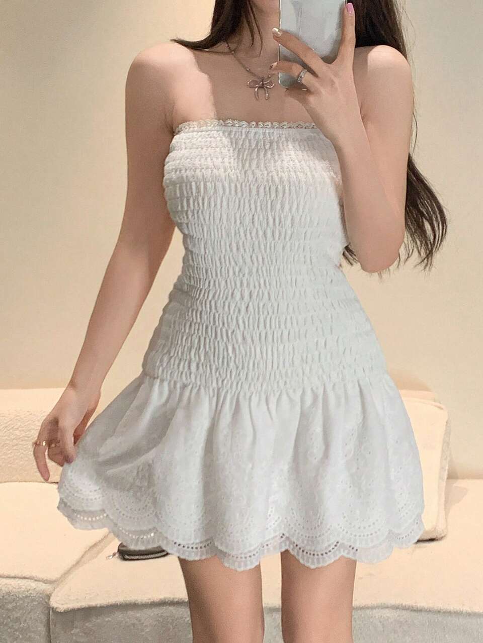 Lace Patchwork Sleeveless Bodycon Mini Dress For Women,Casual Women Dresses