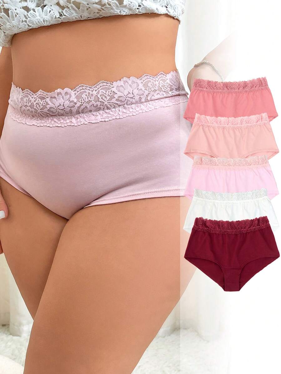 5 عبوة ملاحف قطنية 100% مريحة بقياسات كبيرة الحجم - متعدد الألوان - مشاهدة 1