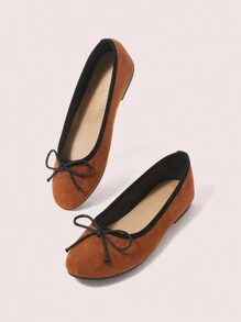 CUCCOO DOLLMOD Mocasín plano con decoración de lazo versátil - Marrón - View 2