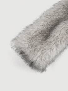 Firerie 女士蓬松外套 - 摩卡棕 - 查看 4