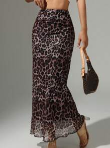 Zyxie 豹纹休闲裙，简约时尚，日常必备