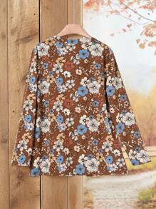 EMERY ROSE Women's Long Sleeve Tops, Spring Apparel - Multicolor - View 2