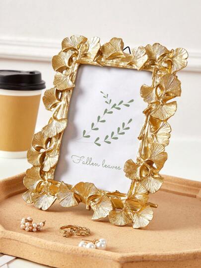 1 件树脂金色相框欧式风格摄影背景照片道具桌面装饰墙面装饰相框、客厅装饰、厨房装饰、床头柜装饰、婚礼装饰、用于家居装饰和图片展示、秋季装饰家居圣诞节节日礼物