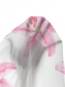 Aloruh Conjunto de 2 piezas de top tubo acanalado y falda con estampado floral elegante y sexy en rosa, adecuado para vacaciones de primavera/playa, cita romántica de San Valentín, salida de moda, festival de música