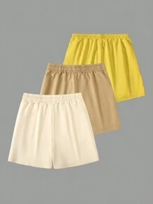 Manfinity Homme Men's Casual Shorts, Minimalist & Fashionable, For Daily Wear