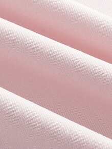 SHEIN EZwear Top tubo color block rosa de verano para mujer en estilo Y2K - Rosa Pálido - Ver 5