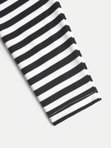 Vestido de manga larga cuello redondo para niñas preadolescentes con estampado de corazones, arcoíris y patrones climáticos a rayas, elegante y lindo, apropiado para la escuela, salir y todas las estaciones